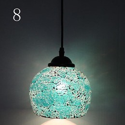 Lustre en verre Marcelo G simple et tendance, restaurant la lumière des anciennes manières