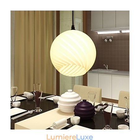 Lustre en verre créatif contemporain et contracté L Lustre en verre créatif contemporain et contracté L