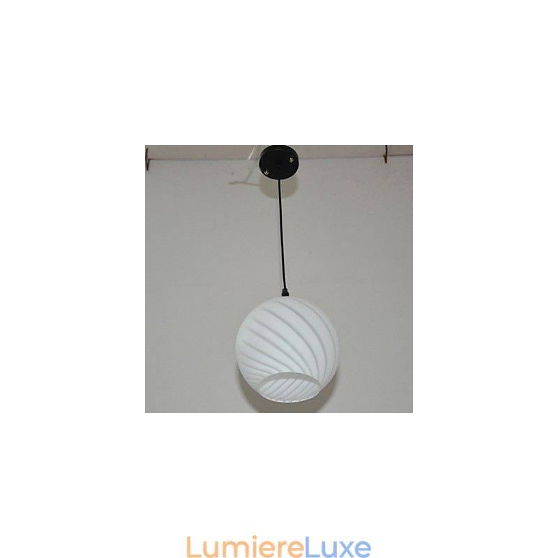 Lustre en verre créatif contemporain et contracté L