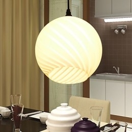Lustre en verre créatif contemporain et contracté L