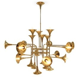 Lustre en métal galvanisé de style mini country