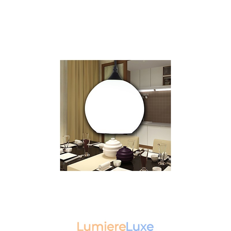 Lustre en verre créatif contemporain et contracté L