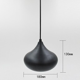 Suspension lumineuse en forme d'oignon Droplight