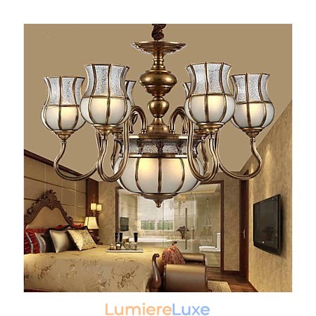 Lustre Traditionnel Classique Rustique Lodge Métal Lustre Traditionnel Classique Rustique Lodge Métal