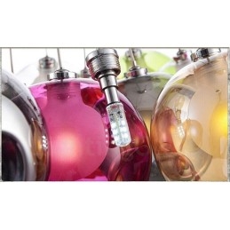 Lampe suspendue créative en verre pour bocal à poissons rouges, couleur nordique, restauration des anciennes manières