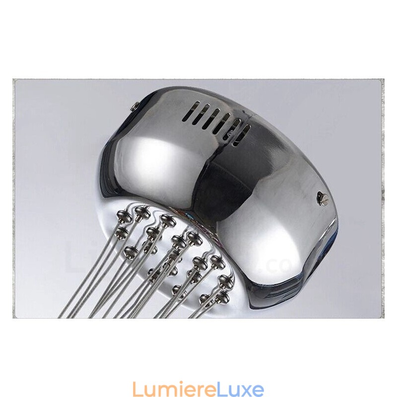 Lampe suspendue créative en verre pour bocal à poissons rouges, couleur nordique, restauration des anciennes manières