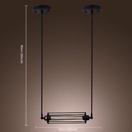 Suspension traditionnelle classique vintage Island Painting