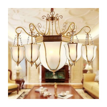 Lustre Traditionnel Classique Rustique Lodge Métal Lustre Traditionnel Classique Rustique Lodge Métal