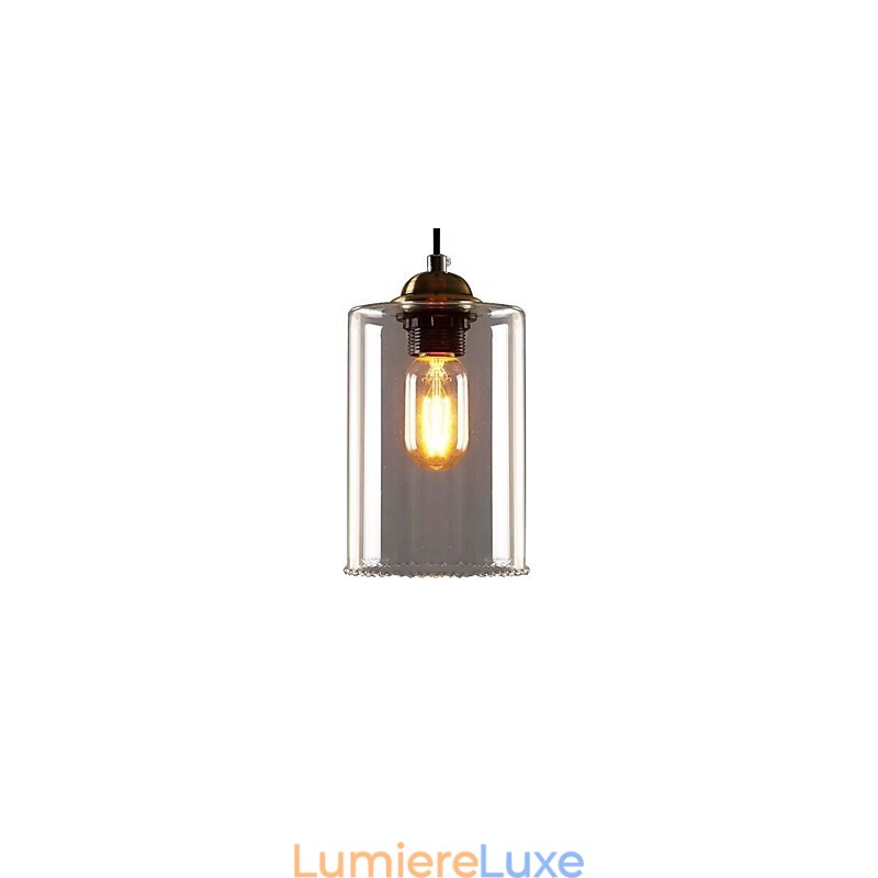 Lustre rétro en métal