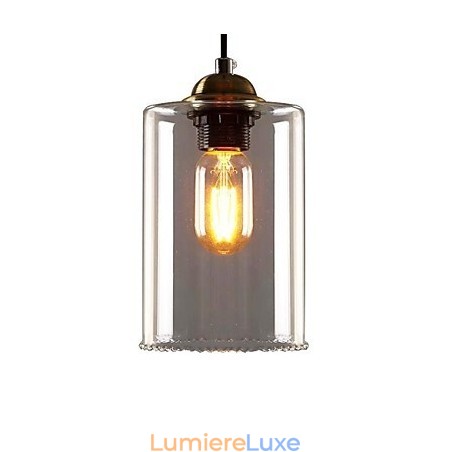 Lustre rétro en métal