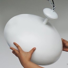 Suspension moderne contemporaine rétro en forme de bol