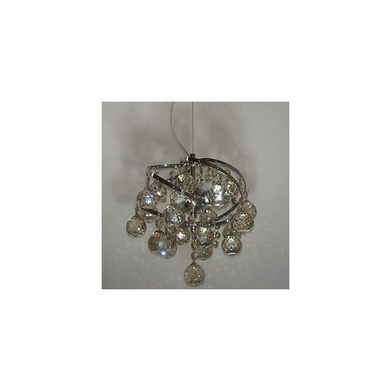 Lustre en cristal, suspension luxueuse, éclairage de salle à manger