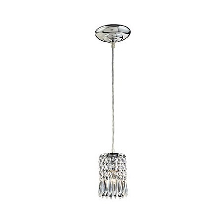 Suspension moderne contemporaine en cristal galvanisé de style mini Suspension moderne contemporaine en cristal galvanisé de style mini