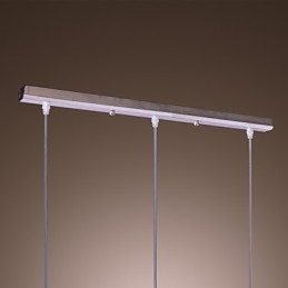 Suspension créative à 3 lumières de style français en forme de gobelet