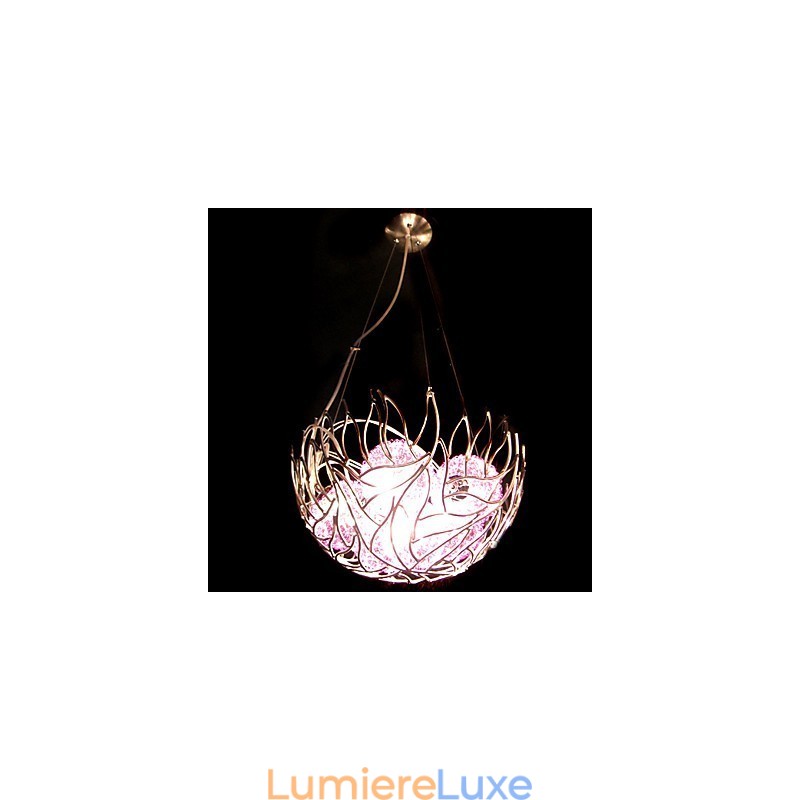 Lustre suspendu en cristal moderne et contemporain