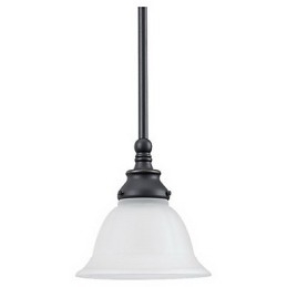 Suspension élégante avec abat-jour blanc