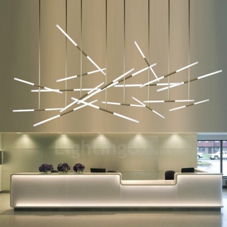 Lustre contemporain moderne, lampe suspendue décorative Lustre contemporain moderne, lampe suspendue décorative