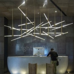 Lustre contemporain moderne, lampe suspendue décorative