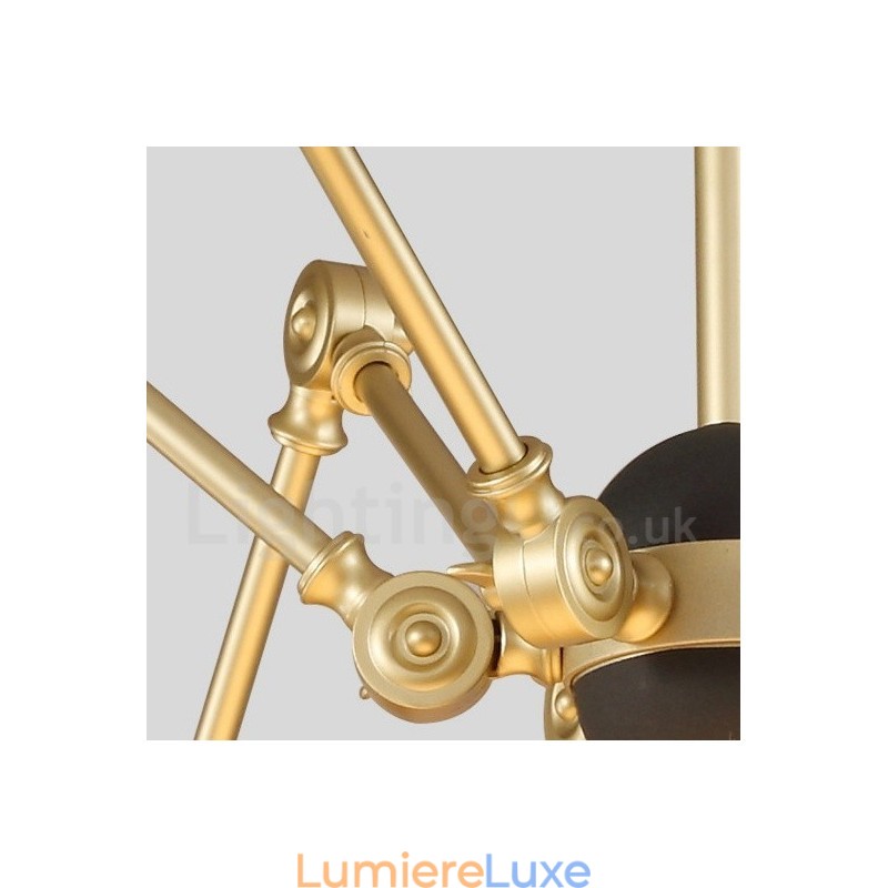 Lustre contemporain moderne à 3 lumières