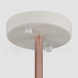 Lustre contemporain moderne à 3 lumières