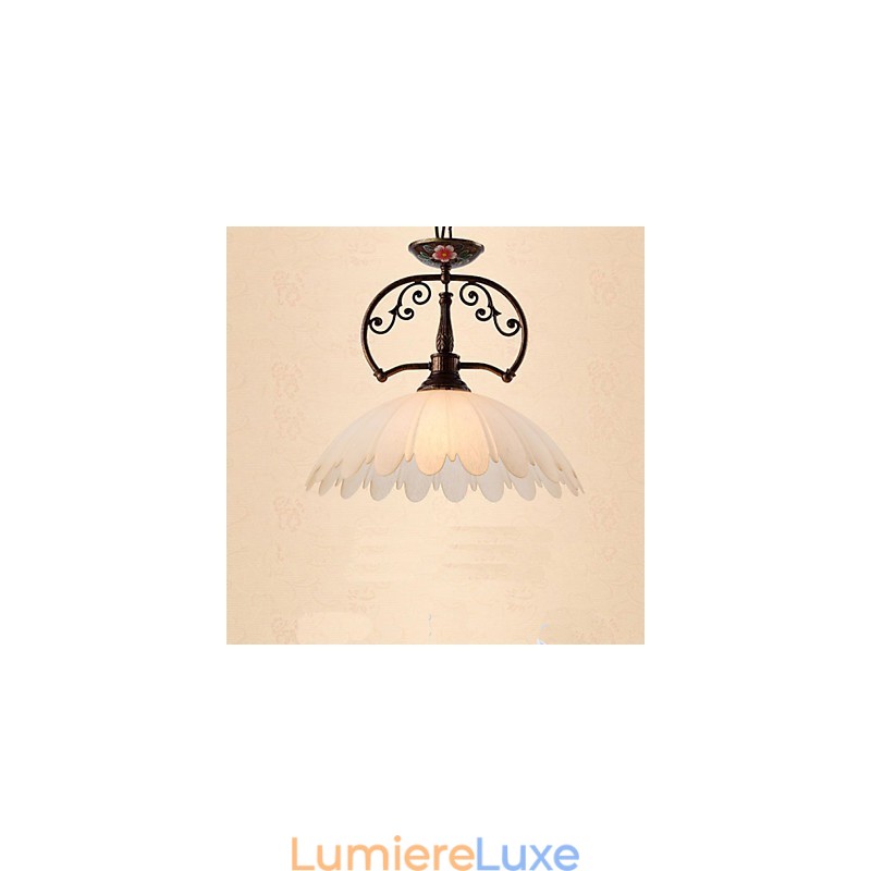 Lampe suspendue rétro peinte à la main