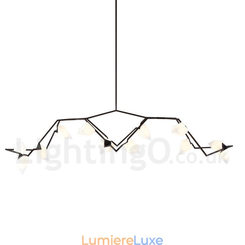 Lustre moderne et contemporain à 8 lumières
