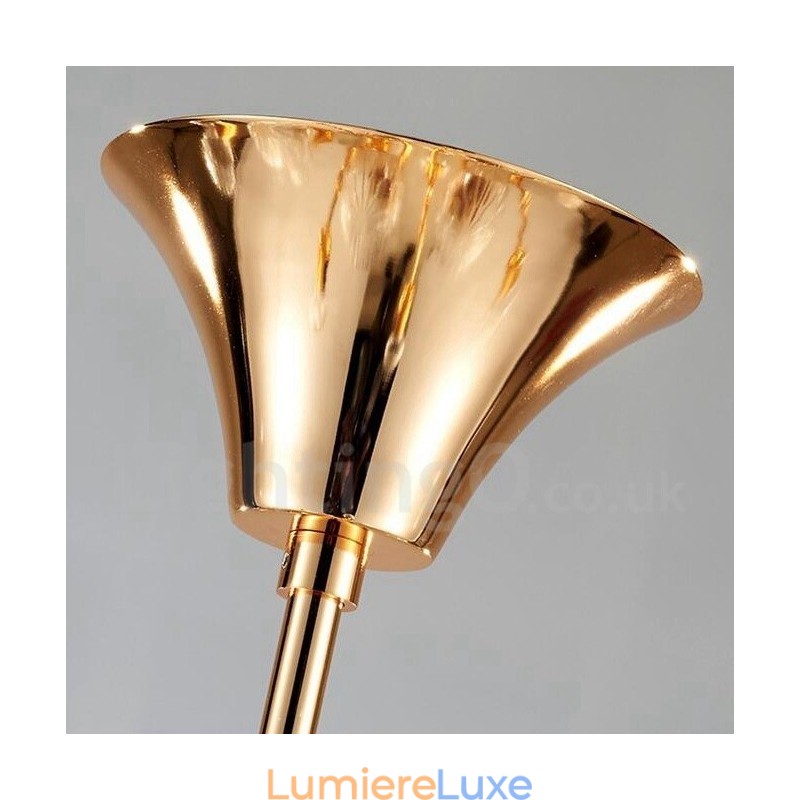 Lustre contemporain moderne à 4 niveaux et 16 lumières