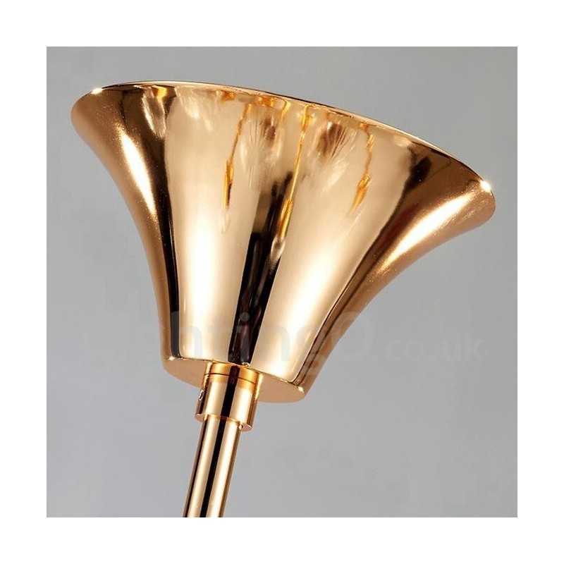 Lustre contemporain moderne à 4 niveaux et 24 lumières