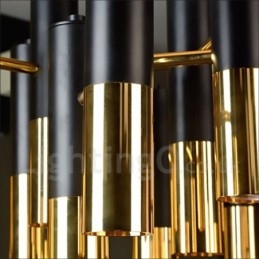 Lustre contemporain moderne à 13 lumières, lampe à un seul niveau