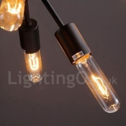 Lustre Spoutnik rétro vintage à 12 lumières