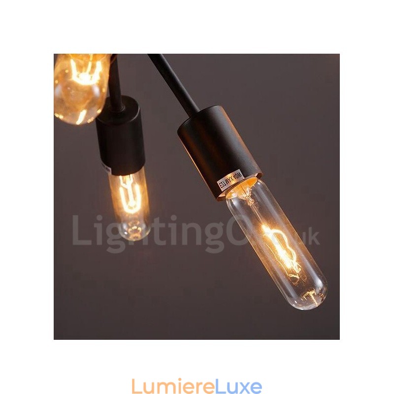 Lustre Spoutnik rétro vintage à 12 lumières