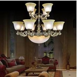 Lustre Traditionnel Classique Vintage Rétro Métal