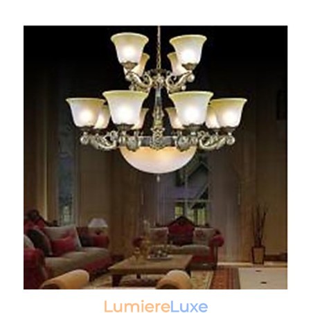 Lustre Traditionnel Classique Vintage Rétro Métal Lustre Traditionnel Classique Vintage Rétro Métal