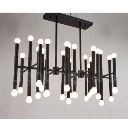 Lustre contemporain moderne à 42 lumières pour la lumière