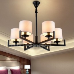 Lustre contemporain moderne à 6 niveaux