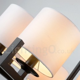 Lustre contemporain moderne à 6 niveaux