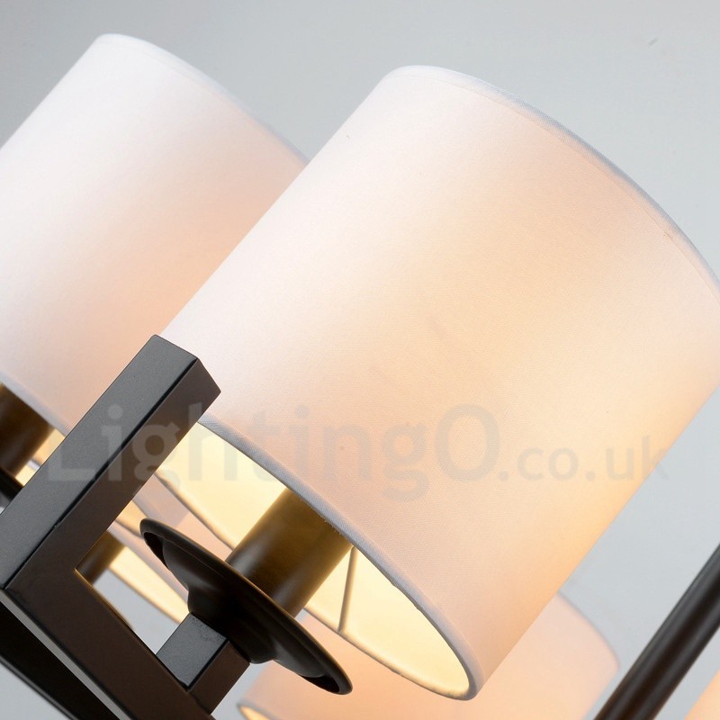 Lustre contemporain moderne à 6 niveaux
