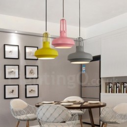 Suspension contemporaine moderne à 1 lumière