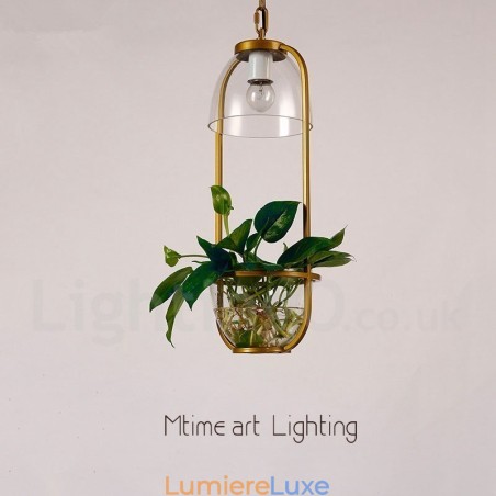 Suspension classique traditionnelle en verre à une seule lumière Suspension classique traditionnelle en verre à une seule lumière