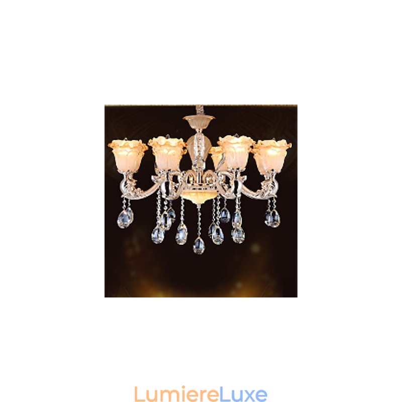 Lampe à suspension en cristal rétro de style européen Lampe Americange