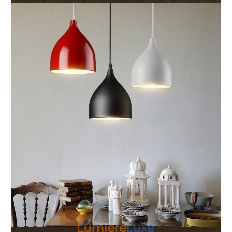 Suspension moderne et contemporaine à 1 lumière
