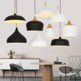 Suspension moderne et contemporaine à 1 lumière