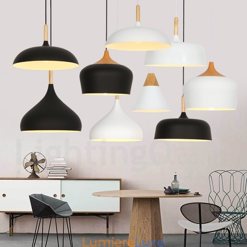 Suspension moderne et contemporaine à 1 lumière