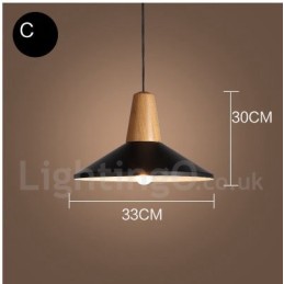 Suspension moderne et contemporaine à 1 lumière