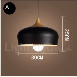 Suspension moderne et contemporaine à 1 lumière