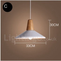 Suspension moderne et contemporaine à 1 lumière