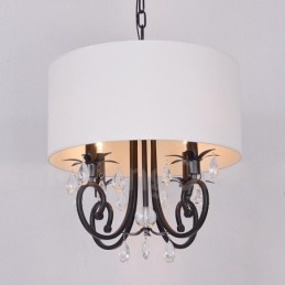 Suspension tambour en métal Rustic Lodge