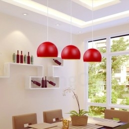 Suspension contemporaine moderne à 1 lumière