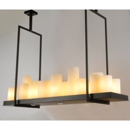 Suspension chandelier vintage Rustic Lodge