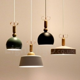 Suspension multicolore contemporaine moderne